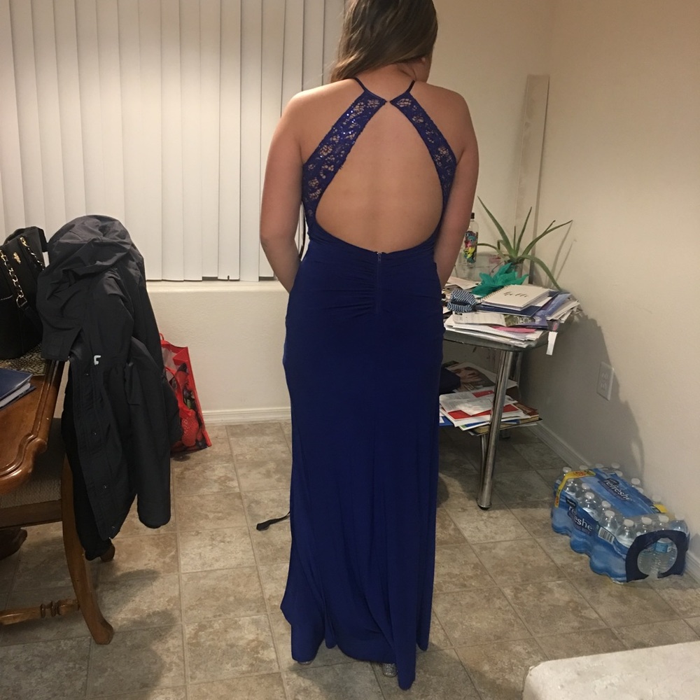 Blue Prom Dress
